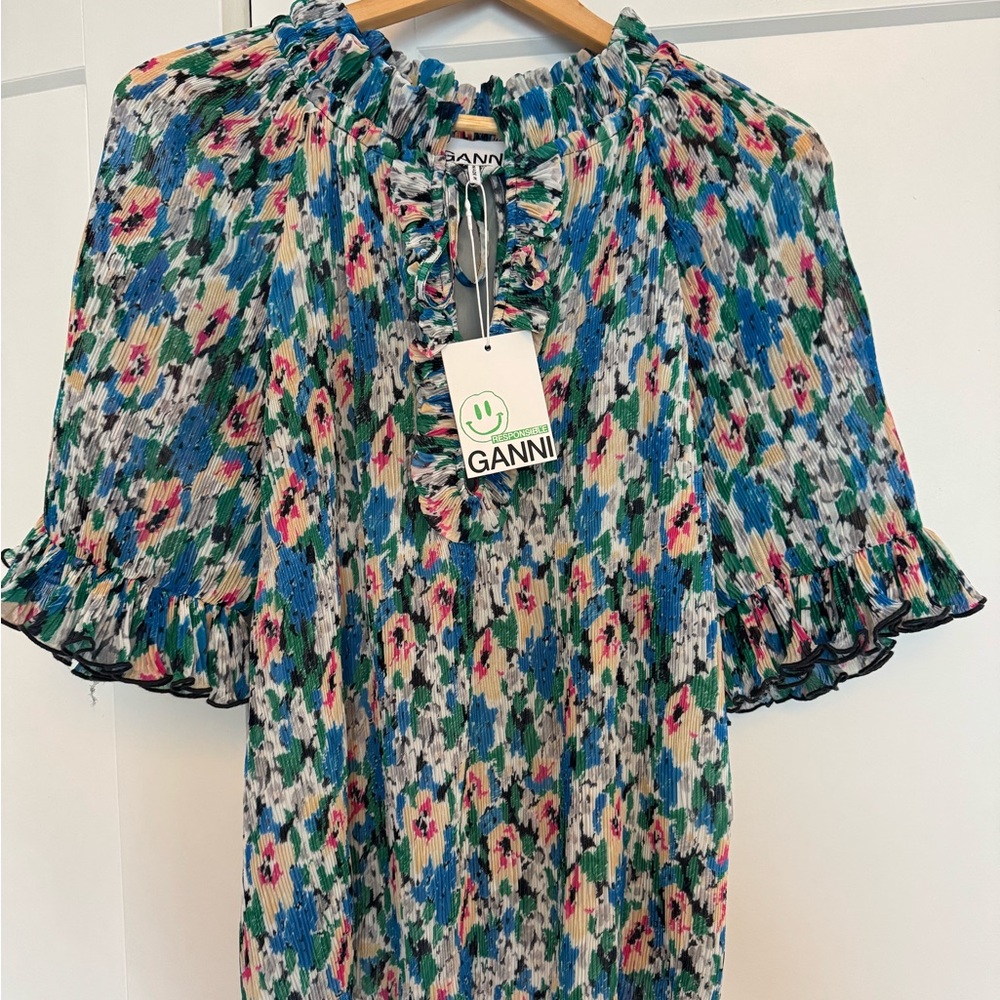 Ganni Floral Top
